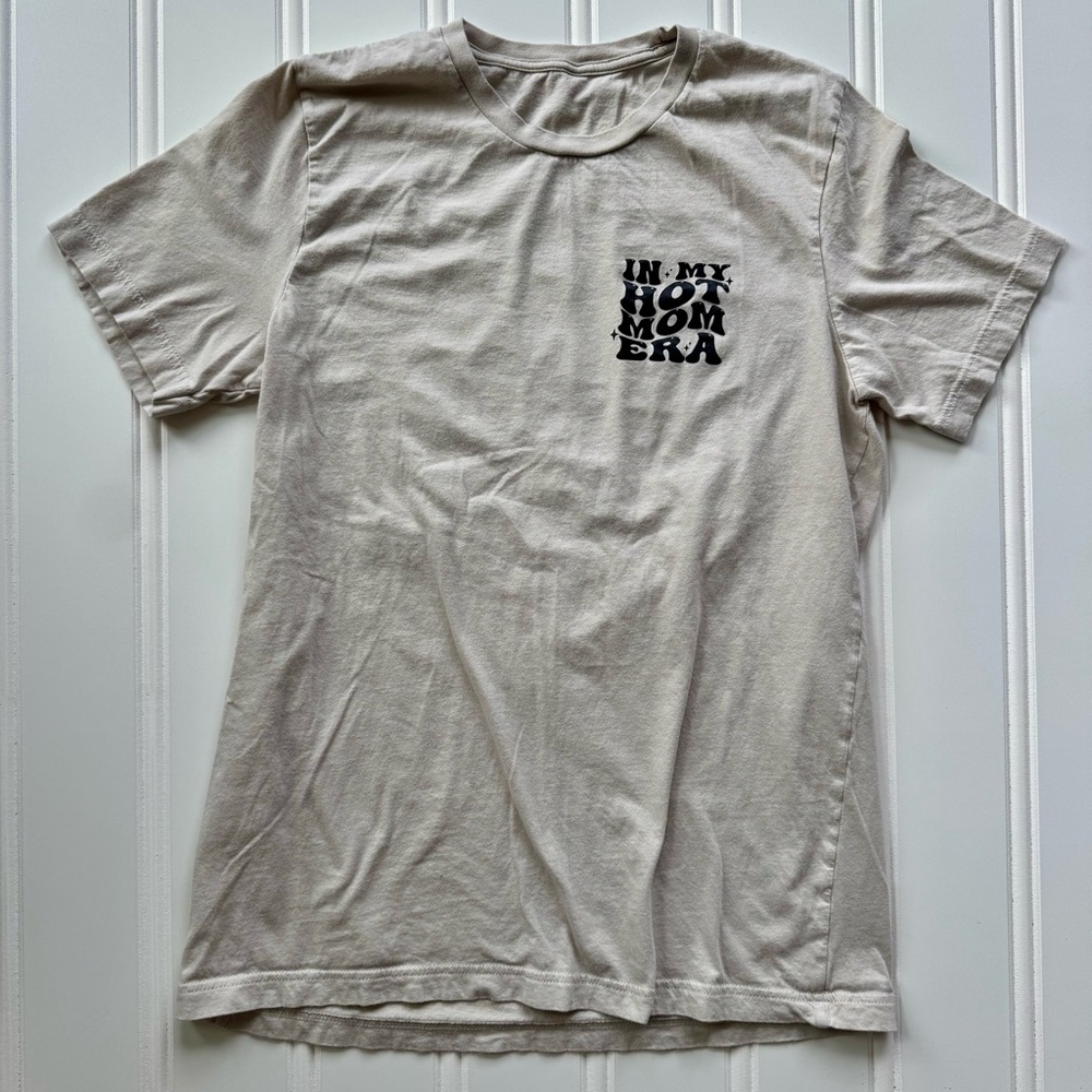 Womens "In My Hot Mom Era" Basic Short Sleeve T-Shirt